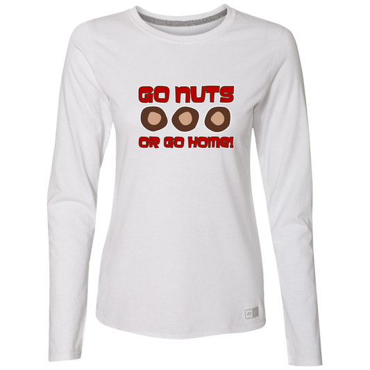 NUTS Ohio State Ladies’ Essential Dri-Power Long Sleeve Tee