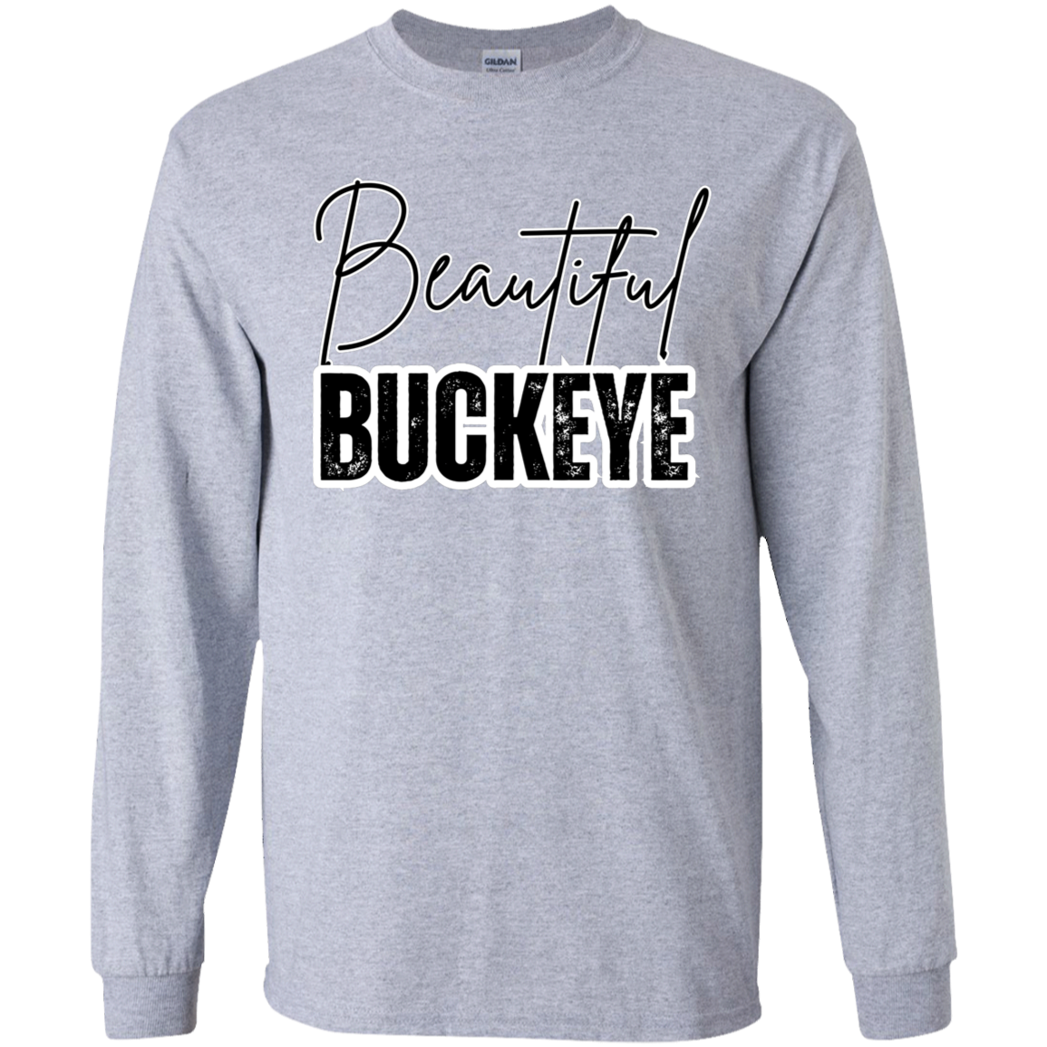 BEAUTIFUL Ohio State Youth LS T-Shirt