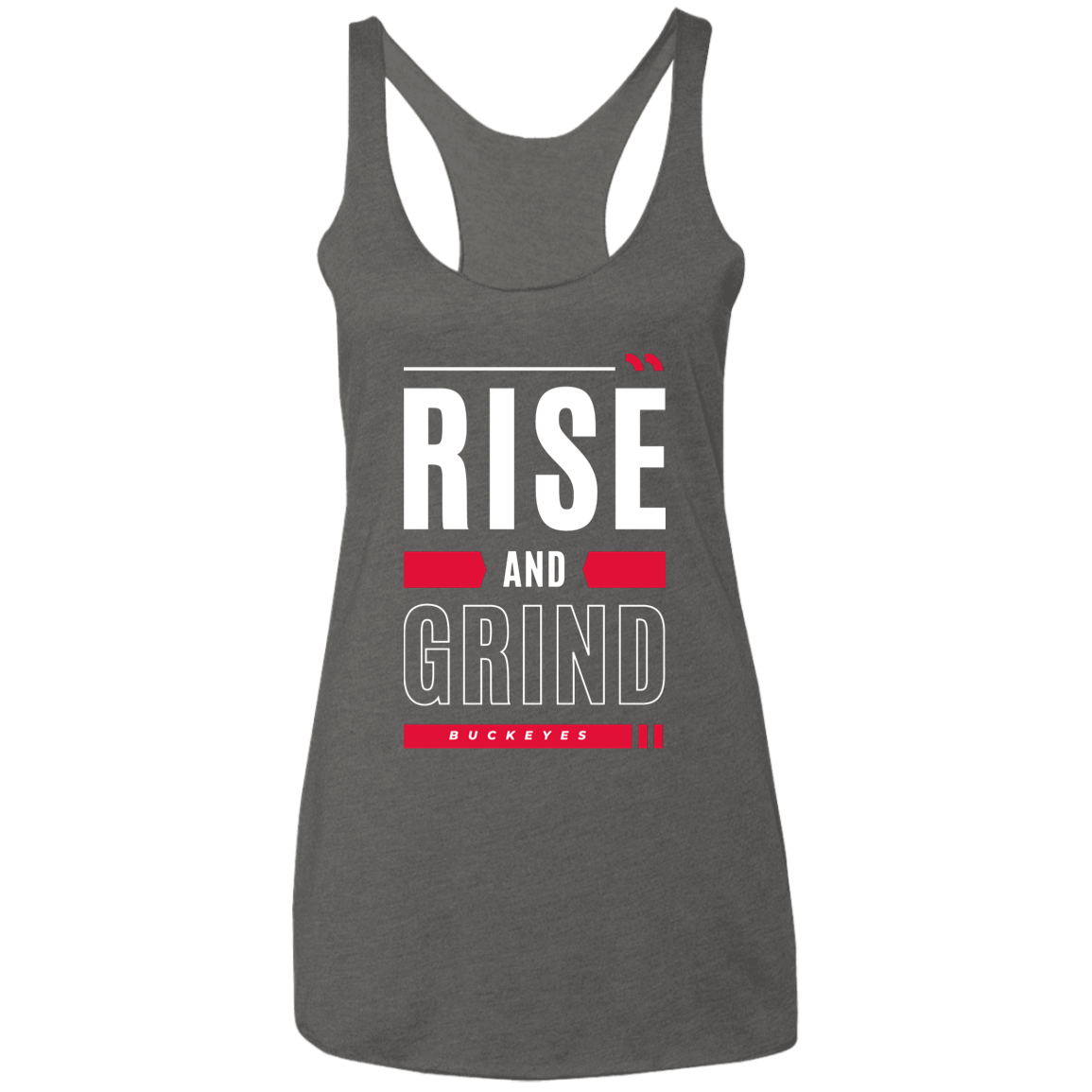 GRIND Ohio State Ladies' Triblend Racerback Tank