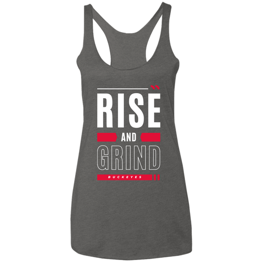 GRIND Ohio State Ladies' Triblend Racerback Tank