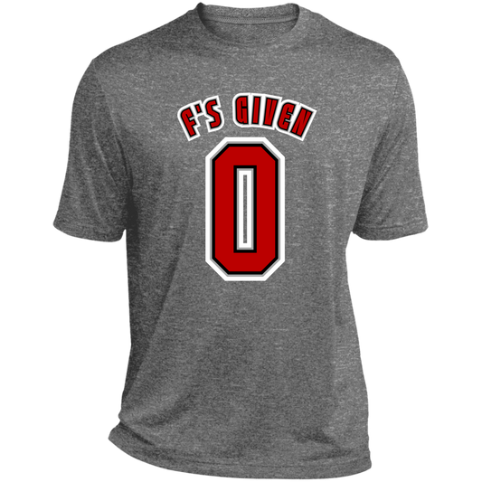 F'SGIVEN Ohio State Heather Performance Tee