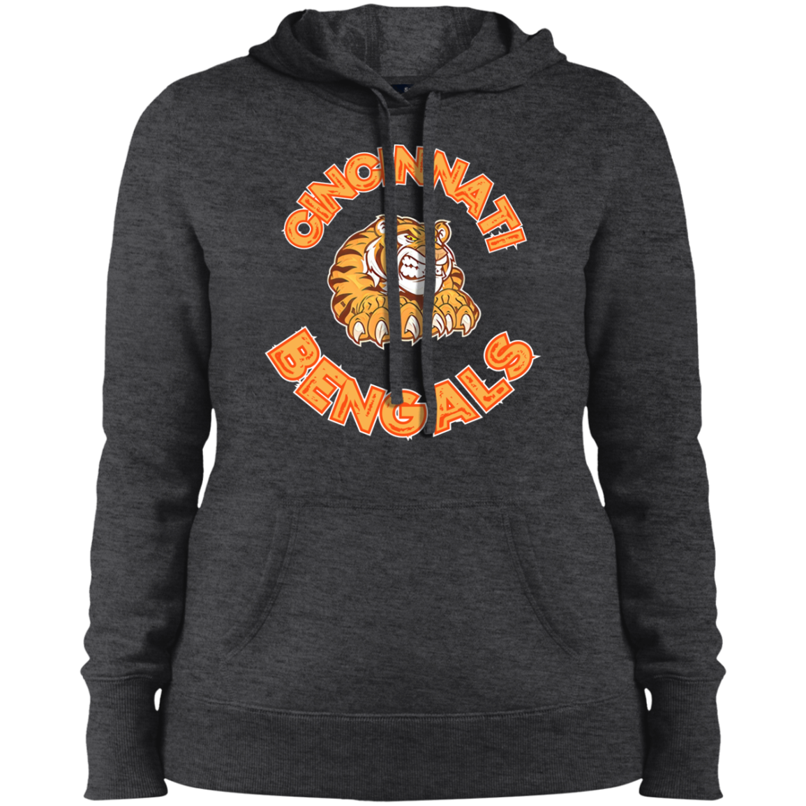 Cincinnati RETRO Ladies' Pullover Hooded Sweatshirt