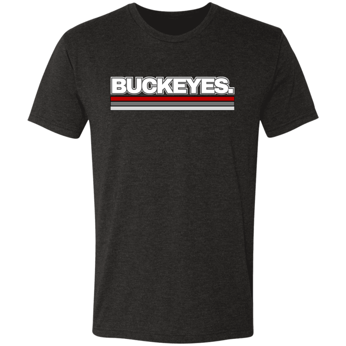 BUCKEYES. Ohio State Men's Triblend T-Shirt