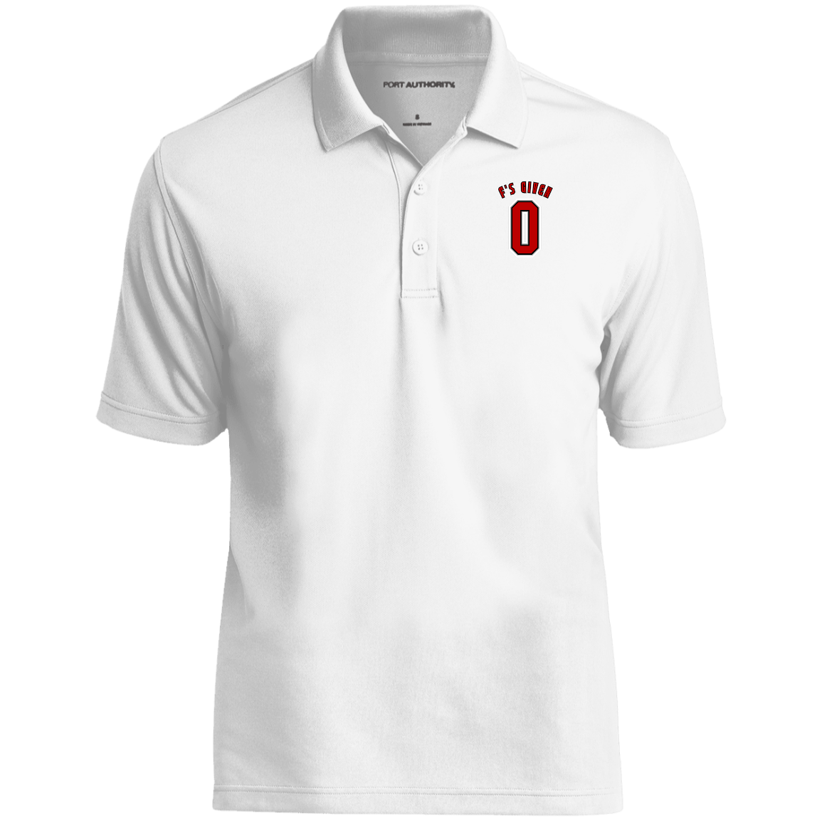 F'SGIVEN Ohio State Dry Zone UV Micro-Mesh Polo