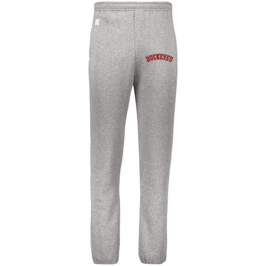 BUCKEYES Ohio State Dri-Power Closed Bottom Pocket Sweatpants