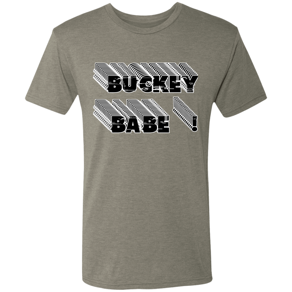 BUCKEYEBABE Ohio State Men's Triblend T-Shirt