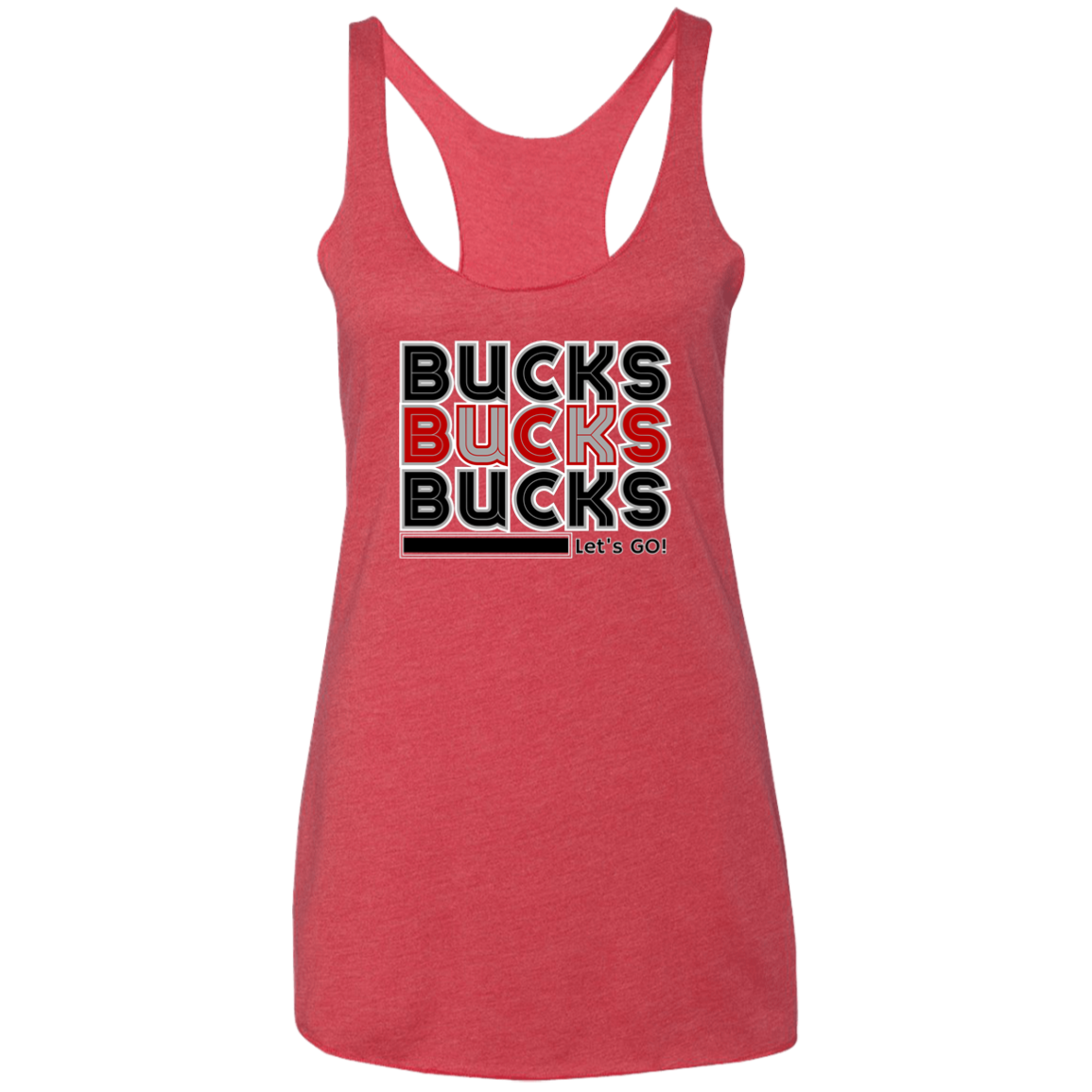 BUCKS Ohio State Ladies' Triblend Racerback Tank