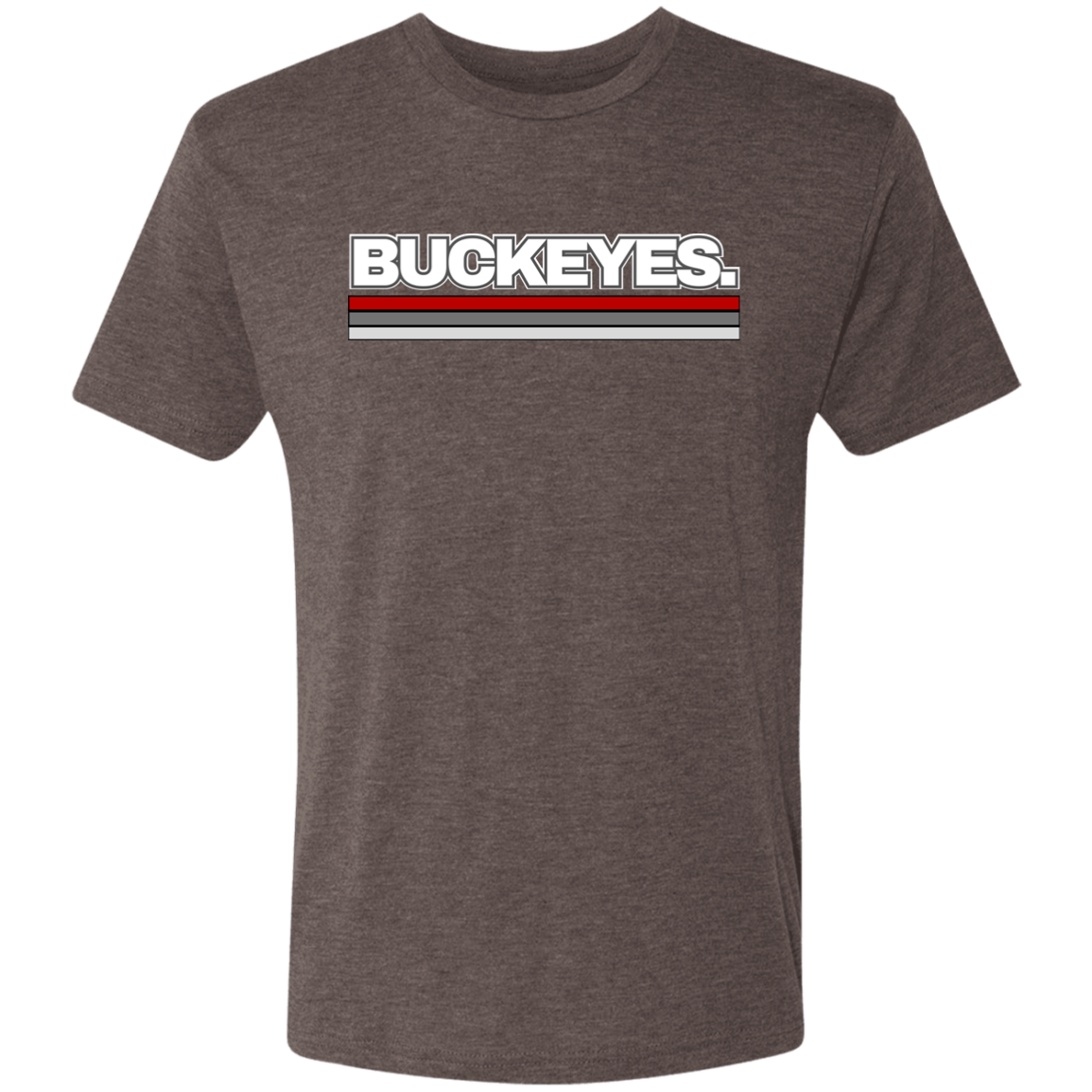 BUCKEYES. Ohio State Men's Triblend T-Shirt