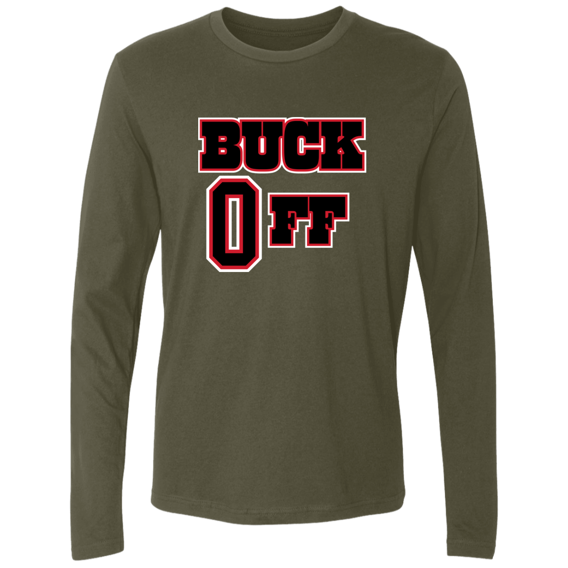 BUCKOFF Ohio State Men's Premium LS