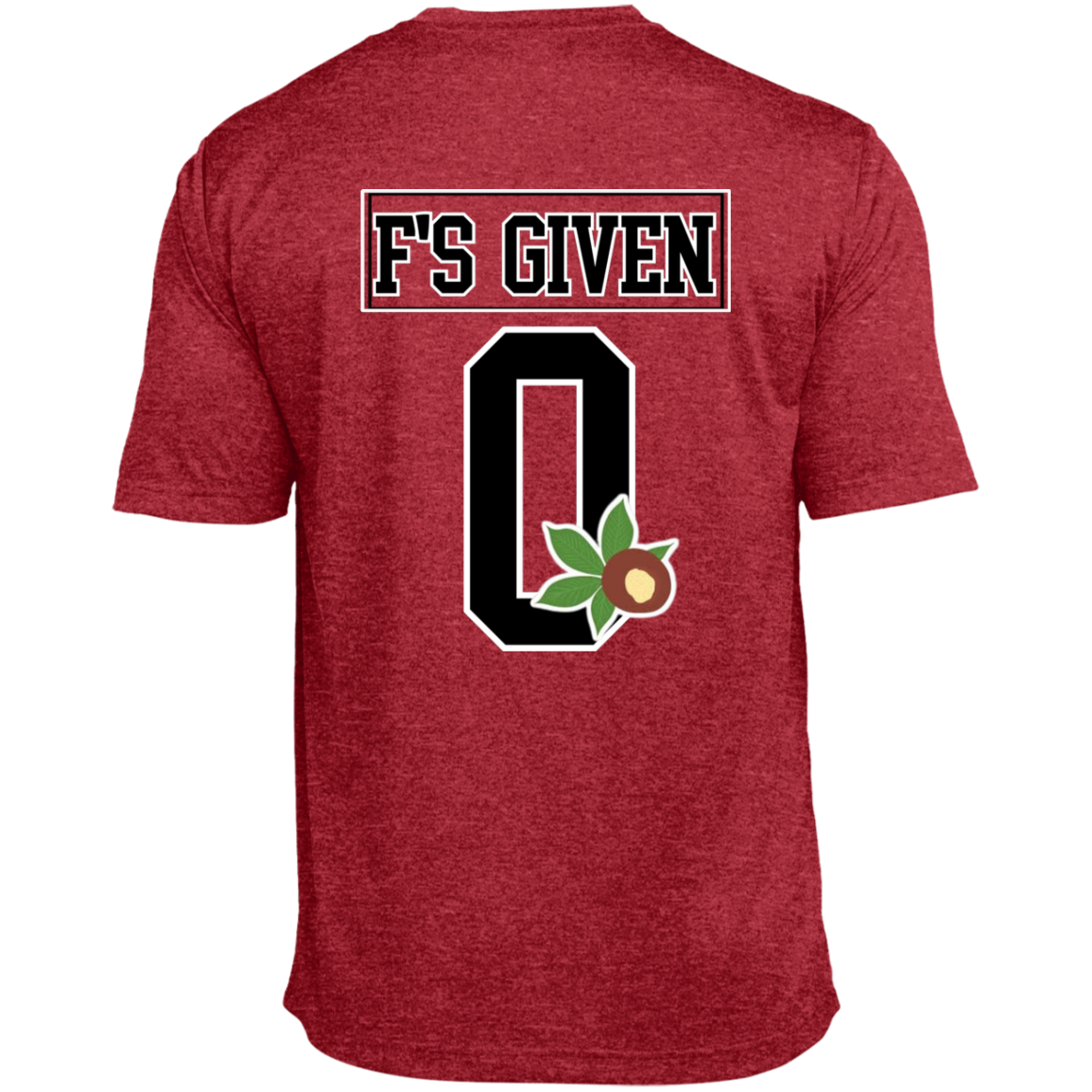 GIVEN'S Ohio State Heather Performance Tee