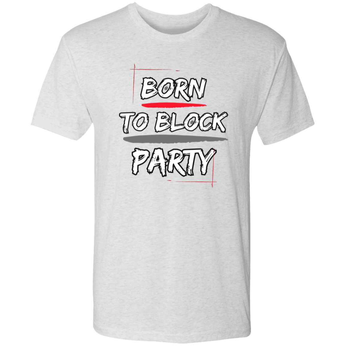 BLOCKPARTY Ohio State Men's Triblend T-Shirt