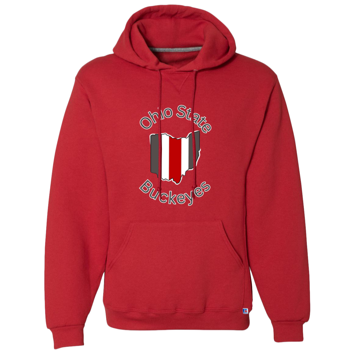 BUCKOHIO Ohio State Dri-Power Fleece Pullover Hoodie