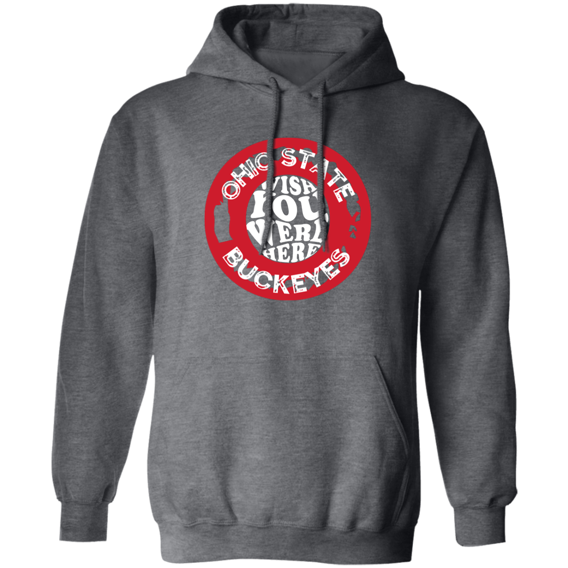 WISH Ohio State Pullover Hoodie