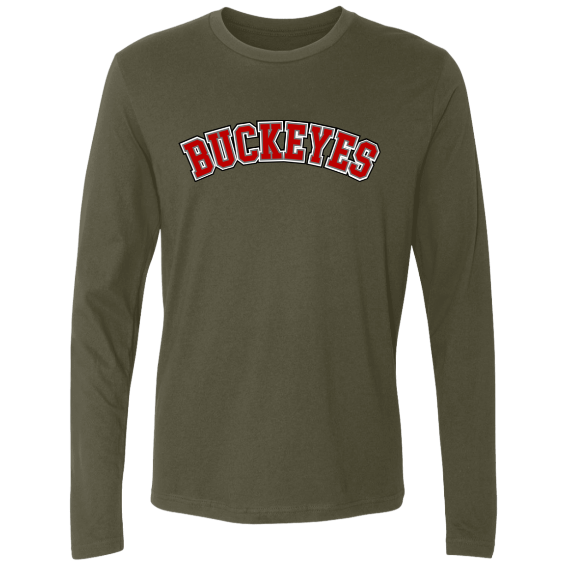 BUCKEYES Ohio State Men's Premium LS