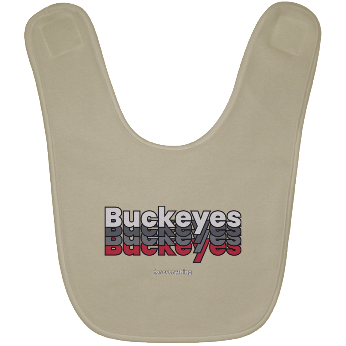 REPEAT Ohio State Baby Bib