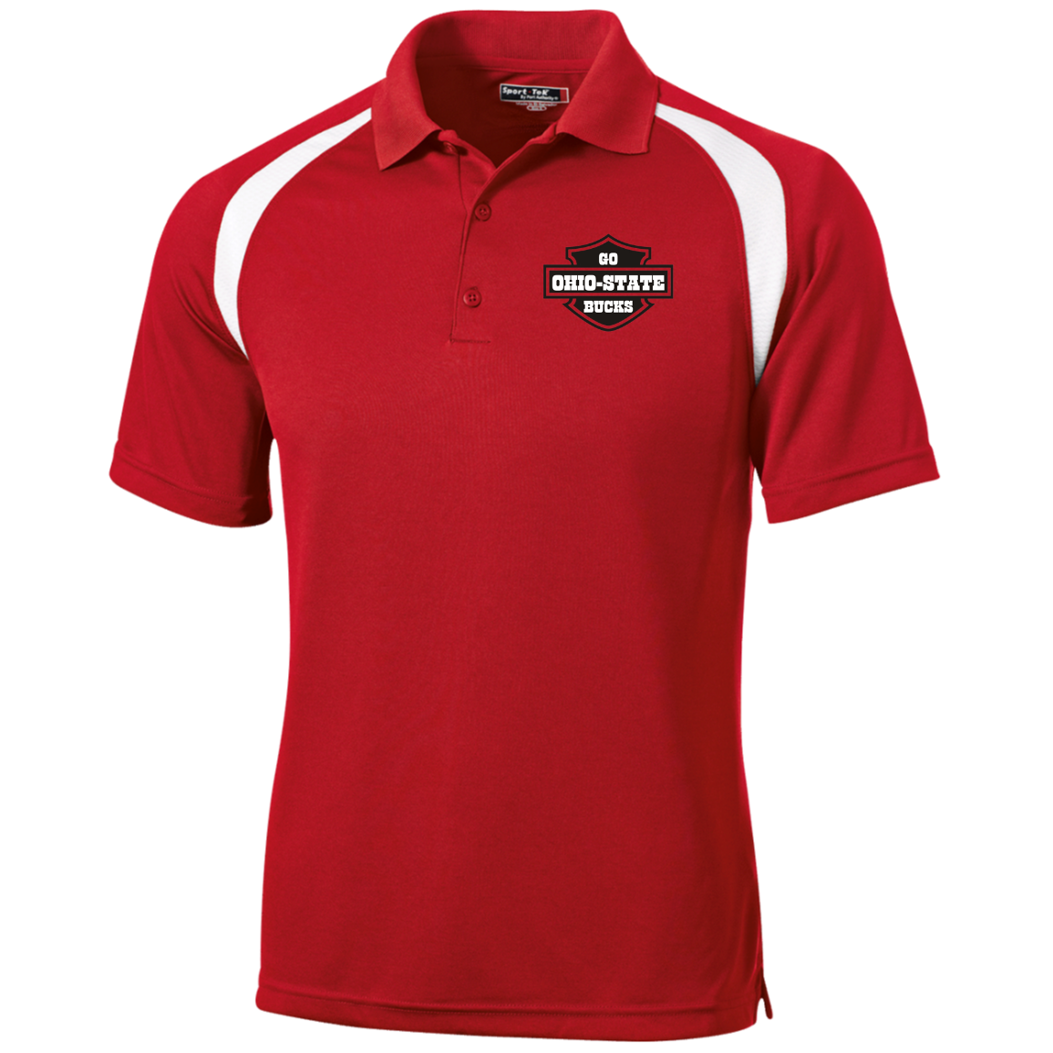 HARLEY Ohio State Moisture-Wicking Tag-Free Golf Shirt