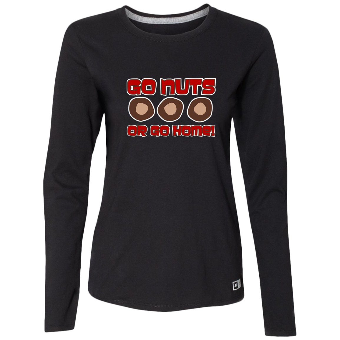 NUTS Ohio State Ladies’ Essential Dri-Power Long Sleeve Tee