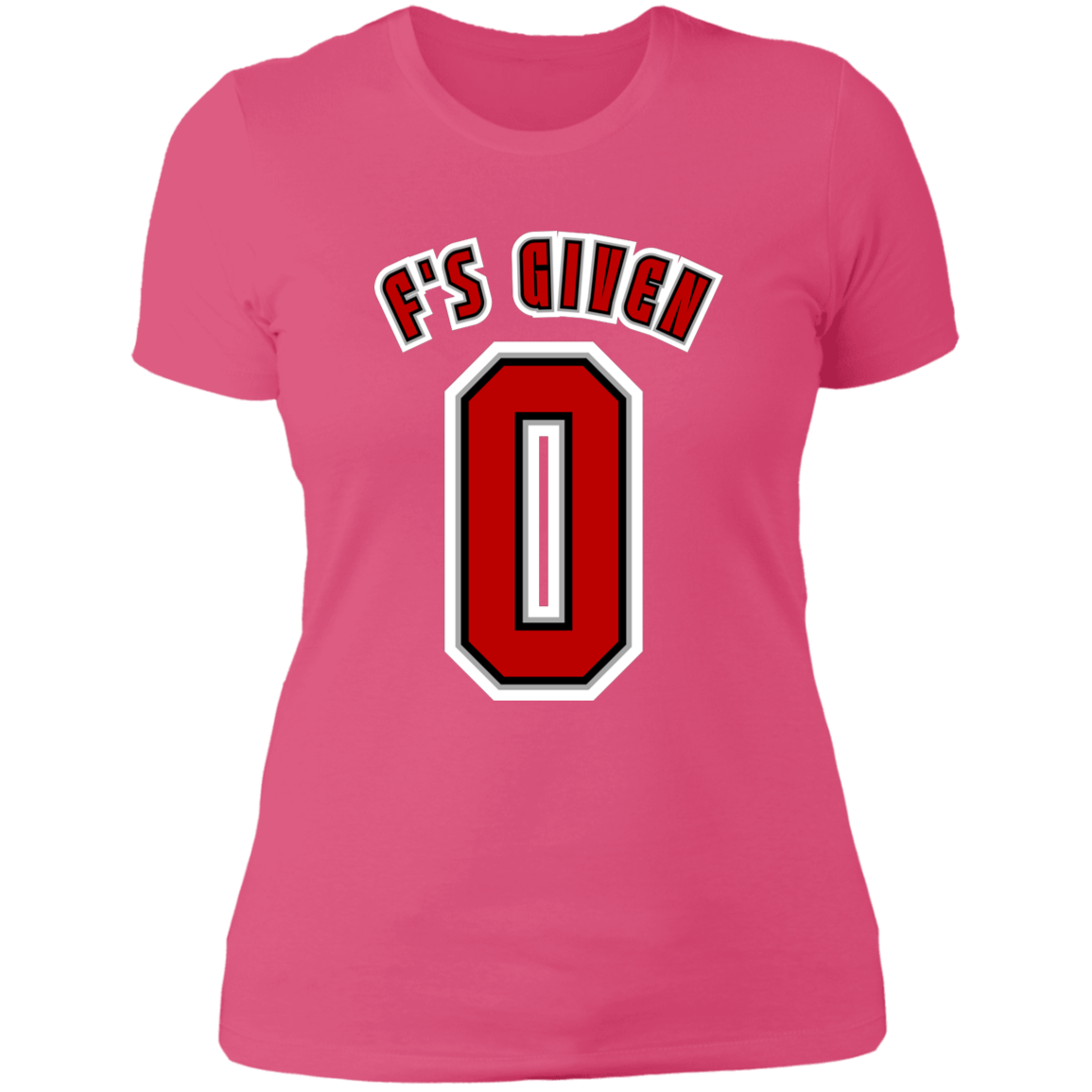 F'SGIVEN Ohio State Ladies' Boyfriend T-Shirt