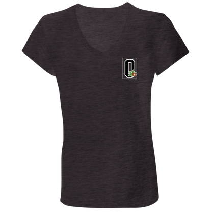 GIVEN'S Ohio State Ladies' Jersey V-Neck T-Shirt