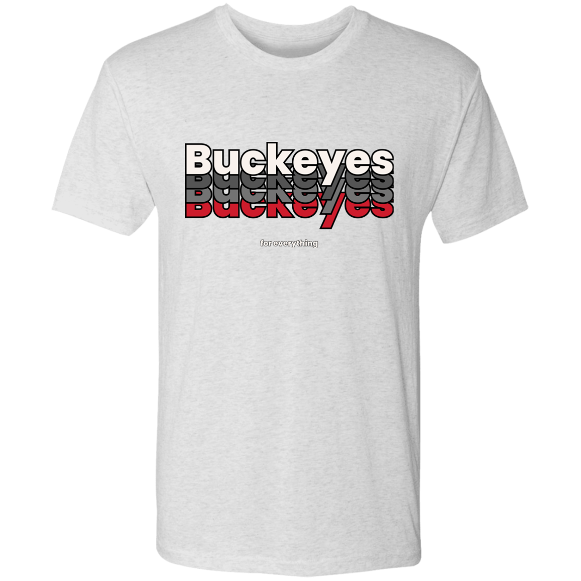 EVERYTHING Ohio State Men's Triblend T-Shirt