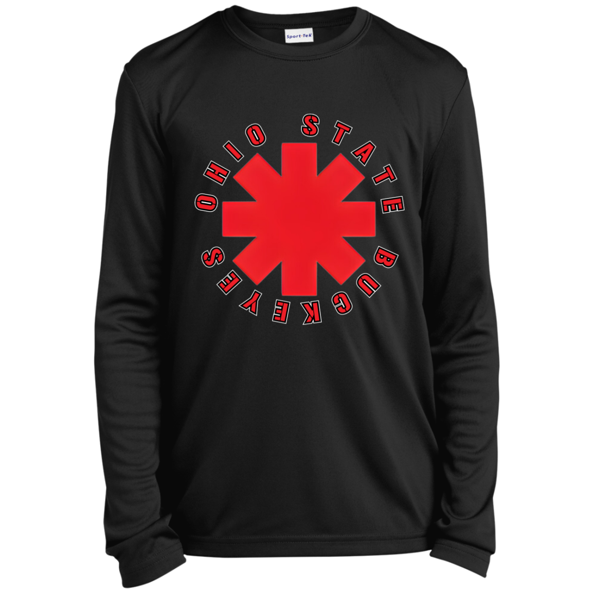 REDHOT Ohio State Youth Long Sleeve Performance Tee