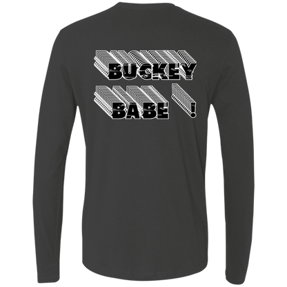 BUCKEYEBABE Ohio State Men's Premium LS