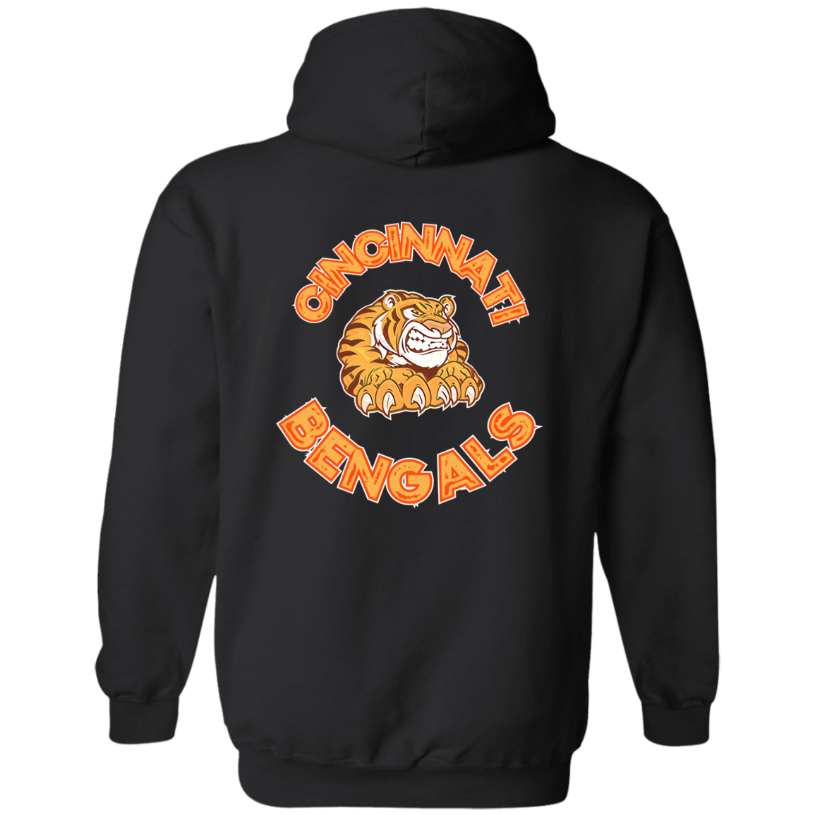 Cincinnati RETRO Zip Up Hooded Sweatshirt