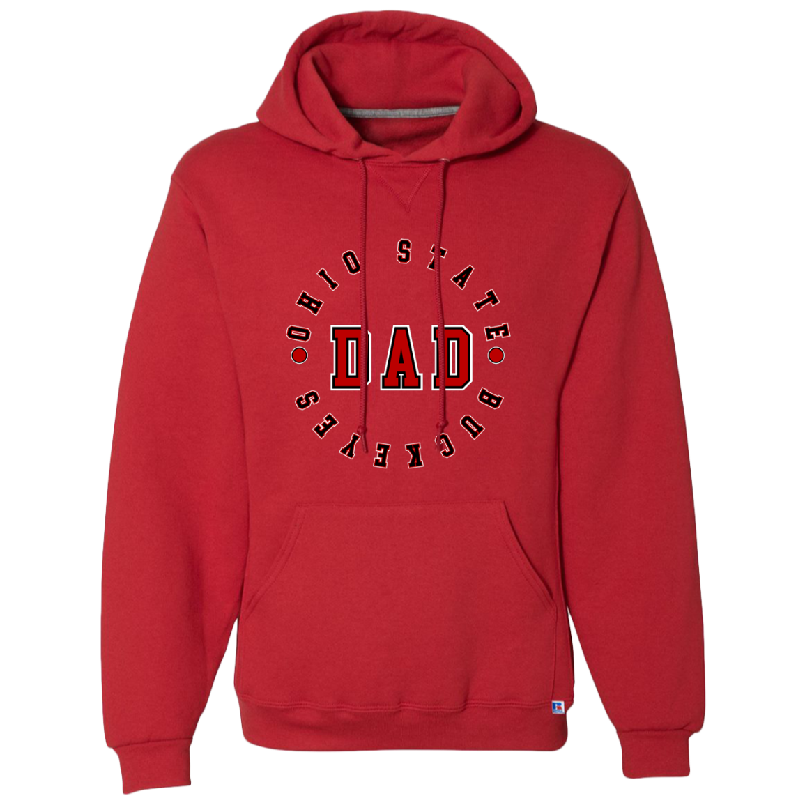 DAD Ohio State Dri-Power Fleece Pullover Hoodie