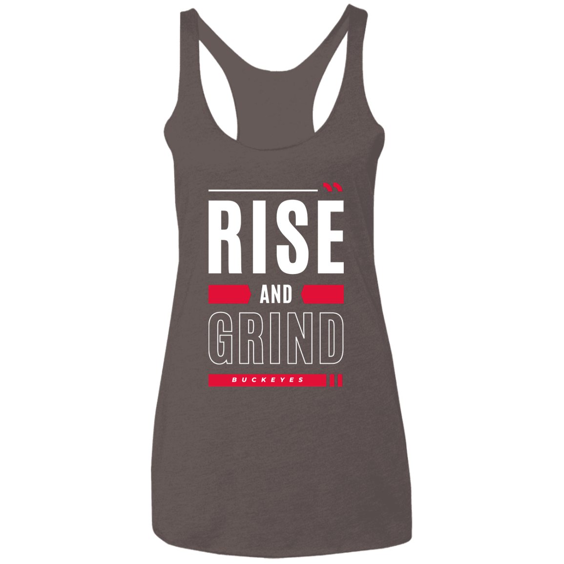 GRIND Ohio State Ladies' Triblend Racerback Tank