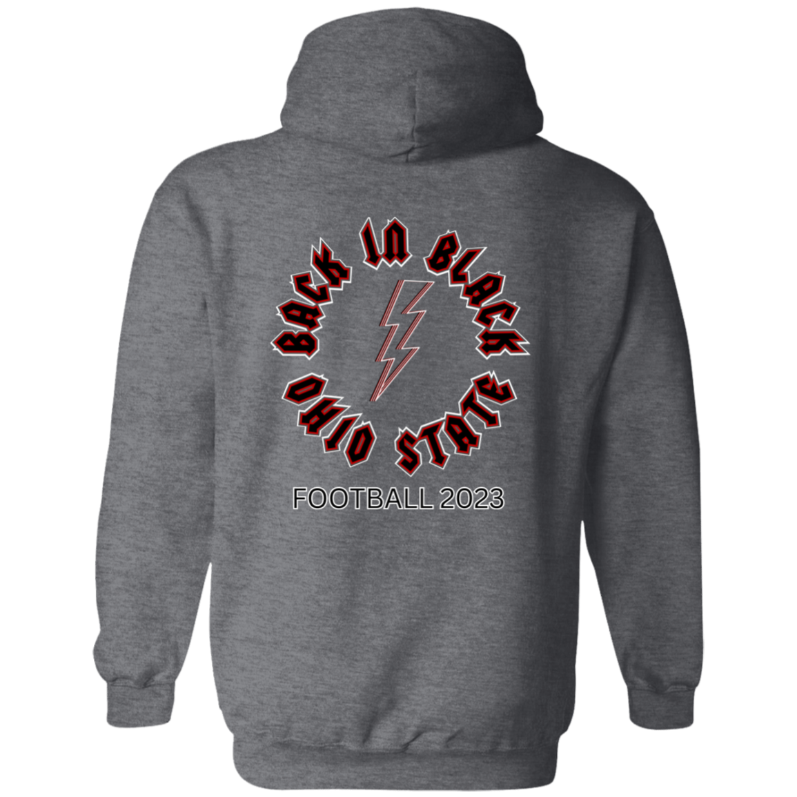 BNB Ohio State Zip Up Hooded Sweatshirt