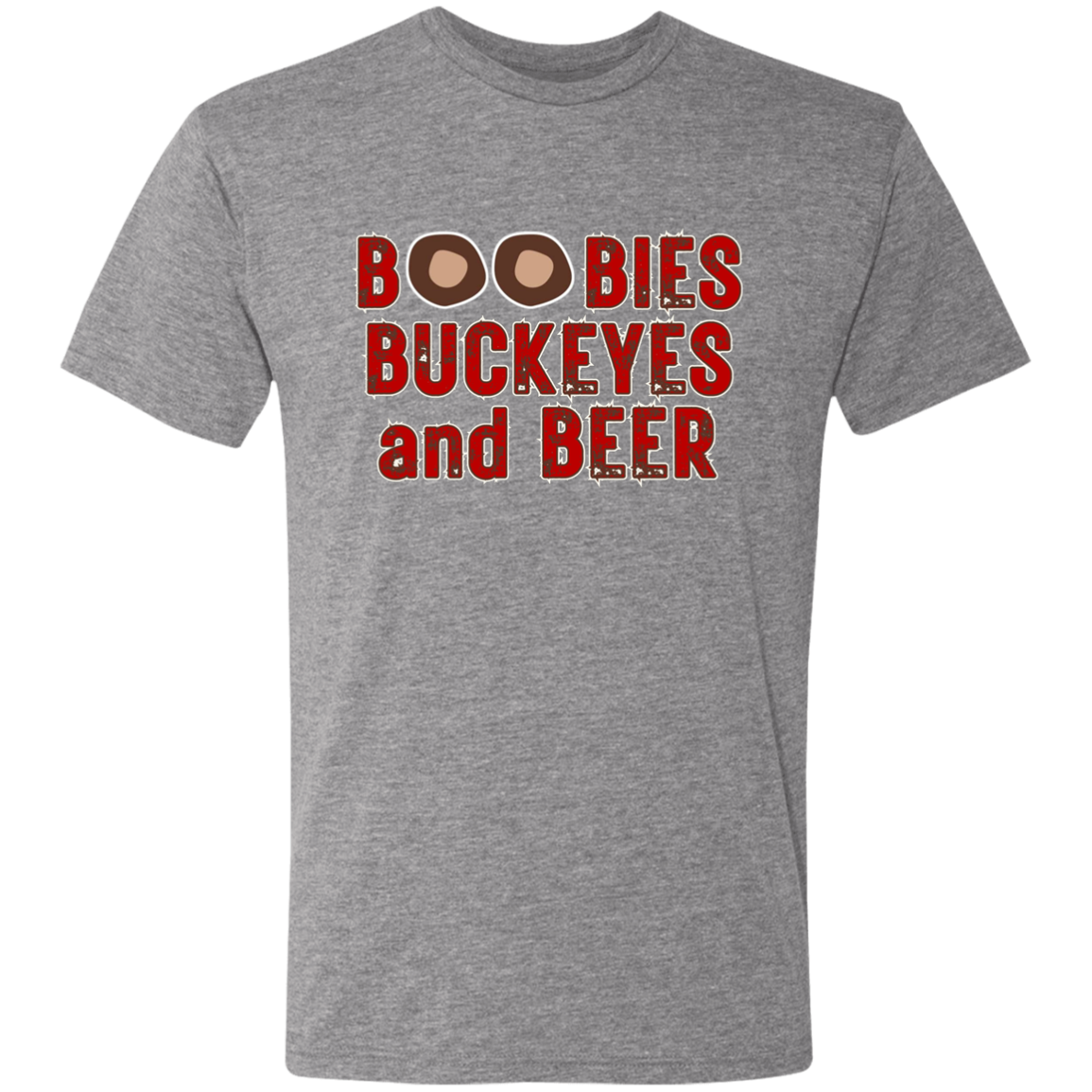 BOOBS Ohio State Men's Triblend T-Shirt