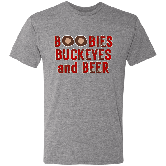 BOOBS Ohio State Men's Triblend T-Shirt