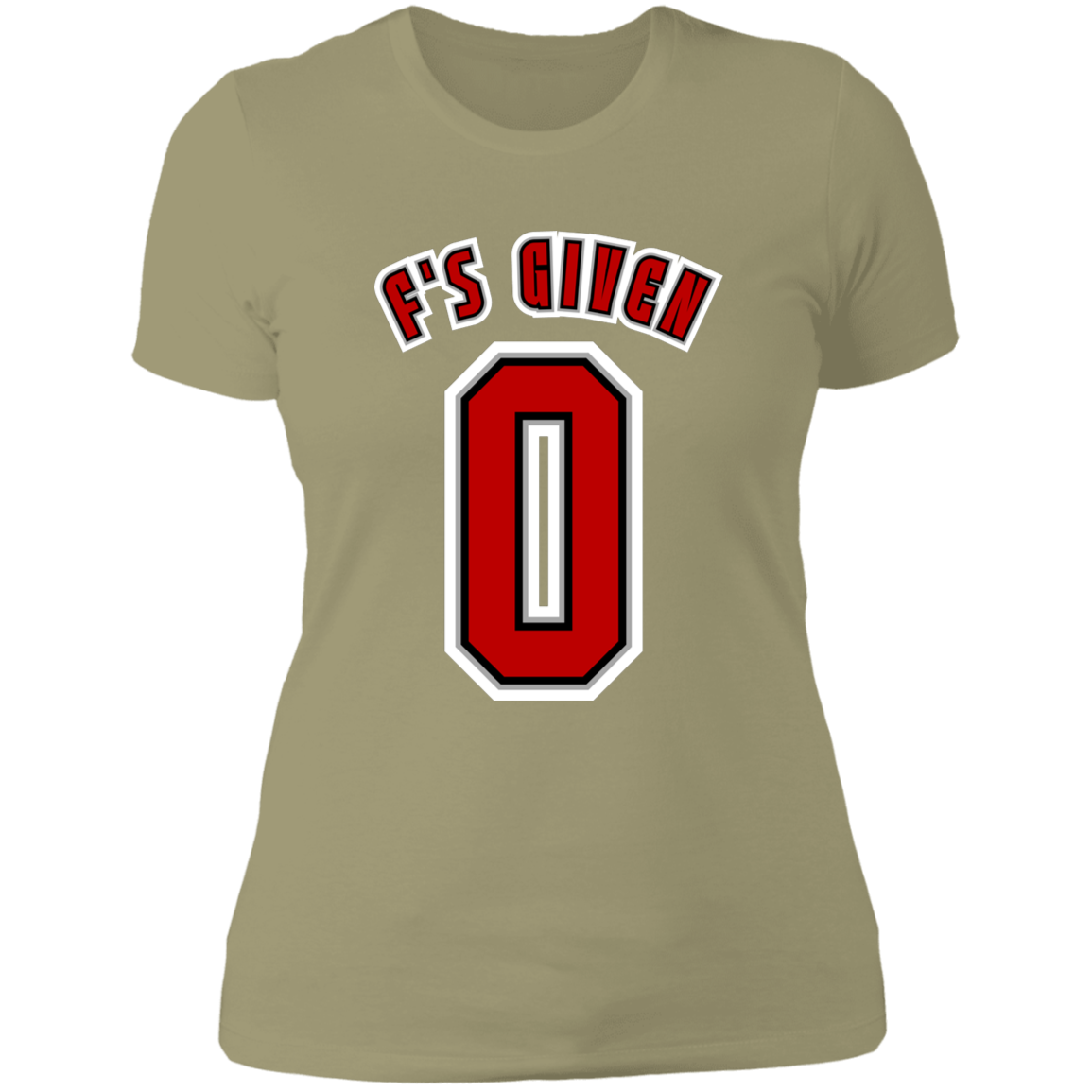 F'SGIVEN Ohio State Ladies' Boyfriend T-Shirt