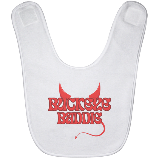 BADDIE Ohio State Baby Bib