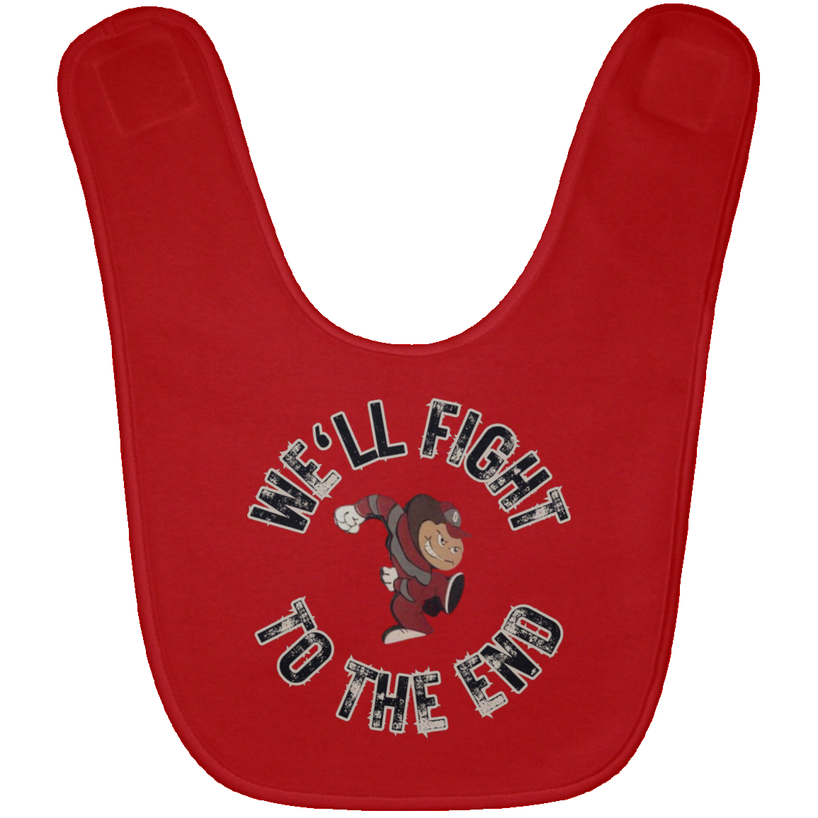 FIGHT Ohio State Baby Bib