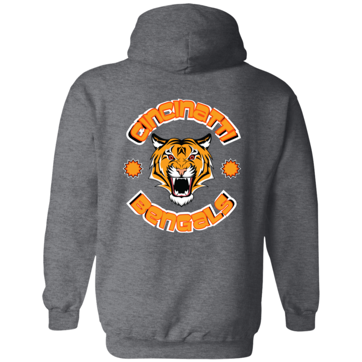 Cincinnati VINTAGE Zip Up Hooded Sweatshirt