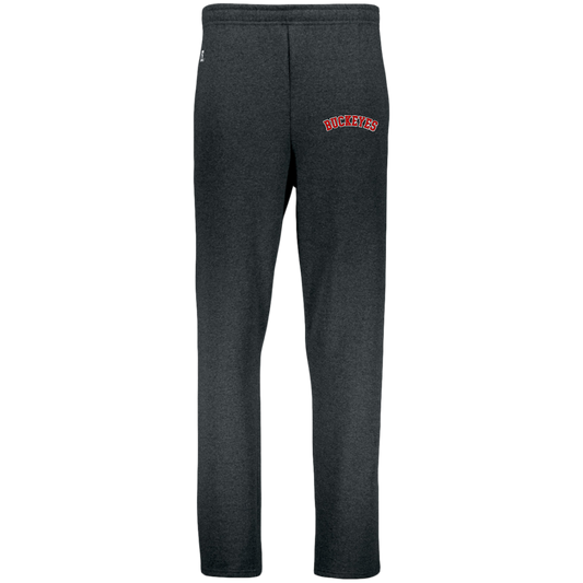 BUCKEYES Ohio State Dri-Power Open Bottom Pocket Sweatpants