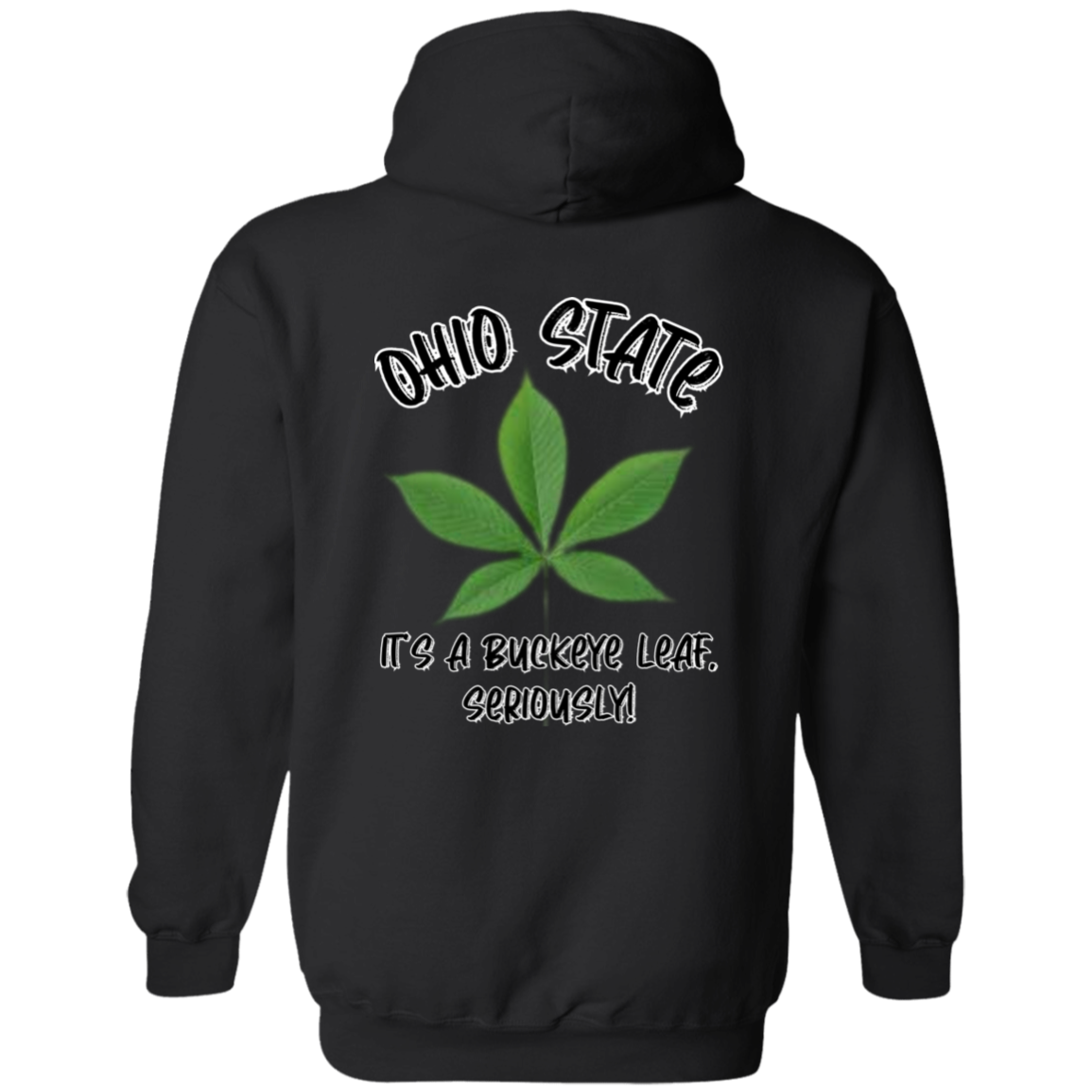 SERIOUSLY Ohio State Zip Up Hooded Sweatshirt