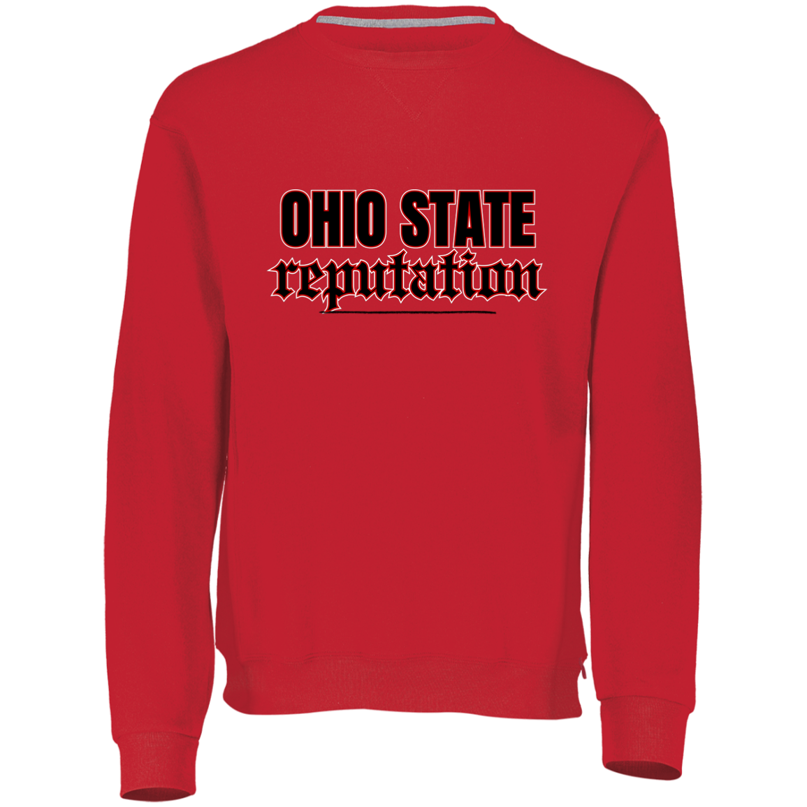 REPUTATION Ohio State Youth Dri-Power Fleece Crewneck Sweatshirt