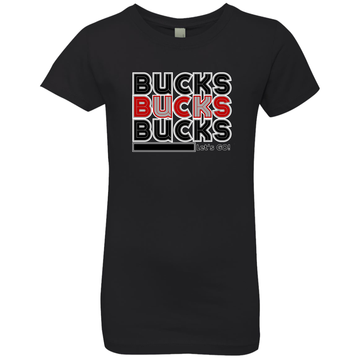 BUCKS Ohio State Girls' Princess T-Shirt