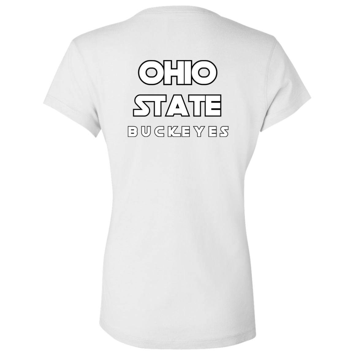 STAR Ohio State Ladies' Jersey V-Neck T-Shirt