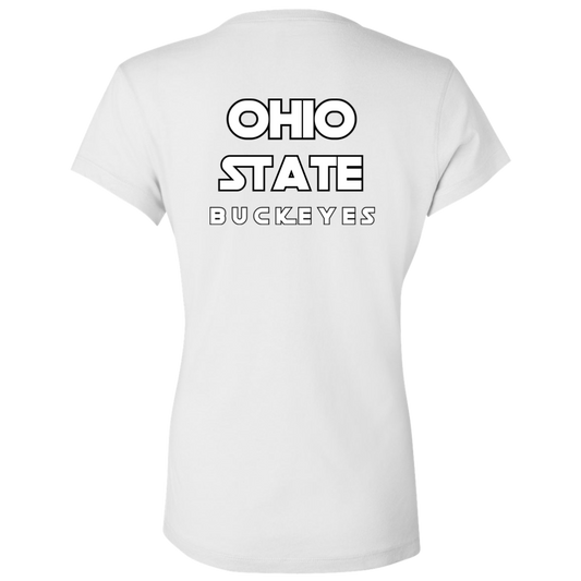 STAR Ohio State Ladies' Jersey V-Neck T-Shirt