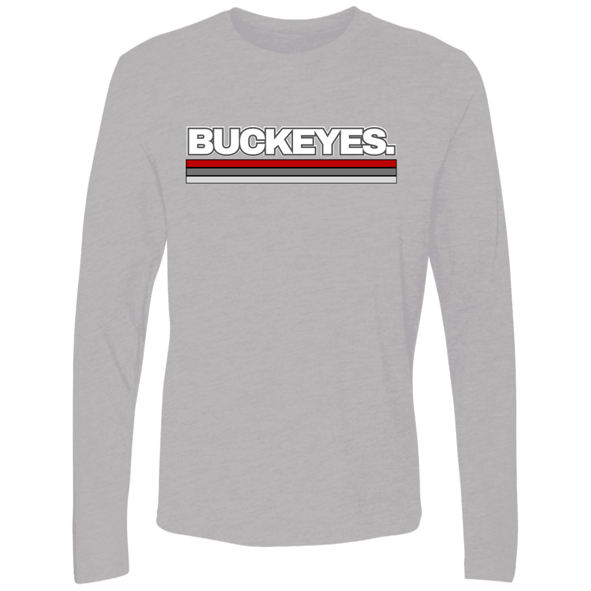 BUCKEYES. Ohio State Men's Premium LS