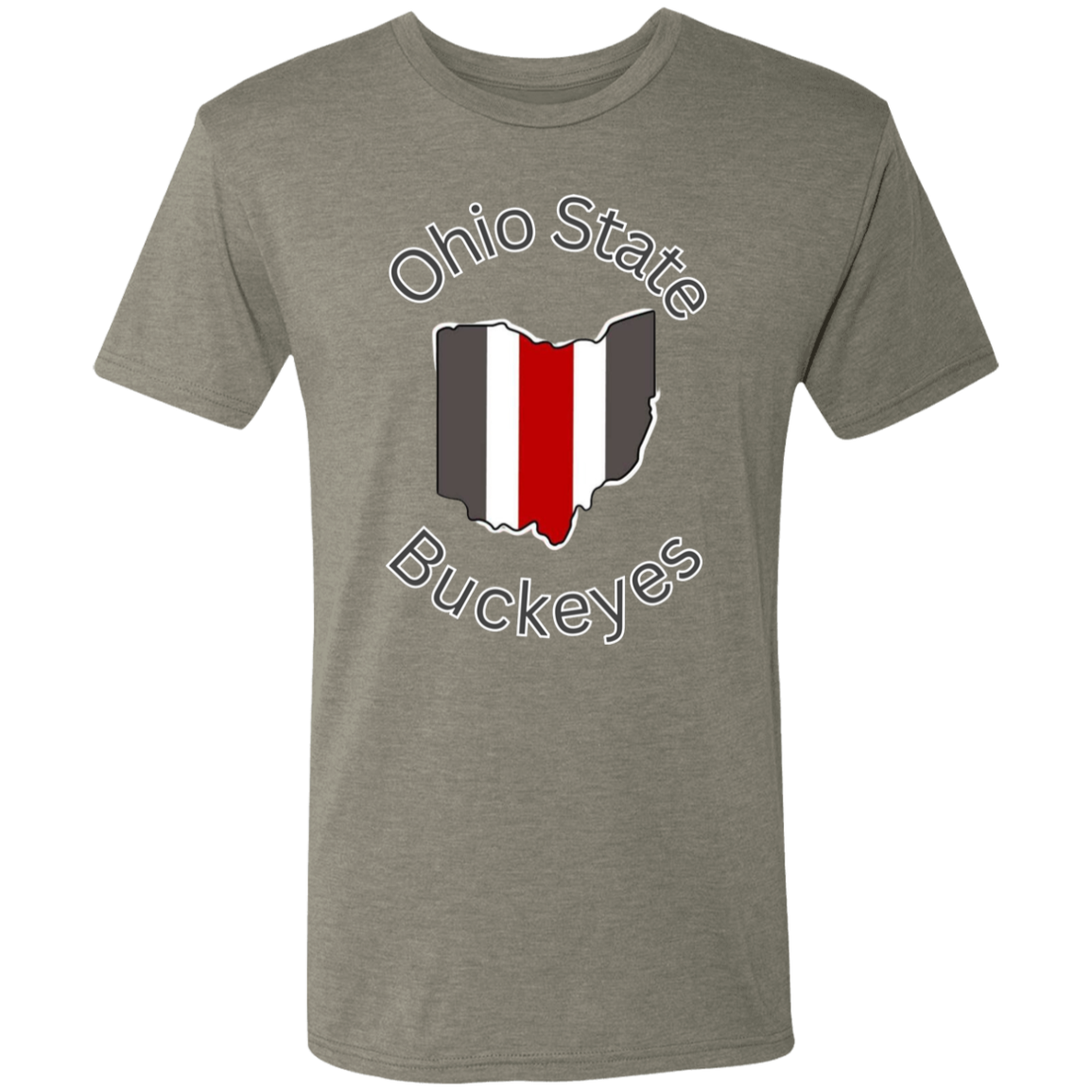 BUCKOHIO Ohio State Men's Triblend T-Shirt