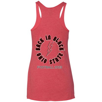 BNB Ohio State Ladies' Triblend Racerback Tank