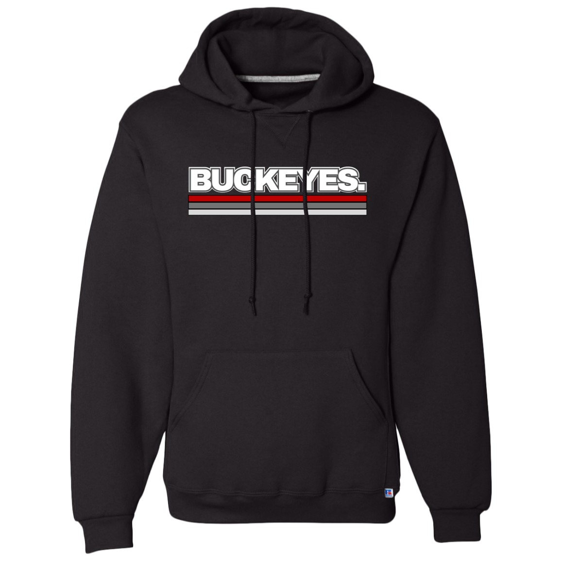 BUCKEYES. Ohio State Dri-Power Fleece Pullover Hoodie