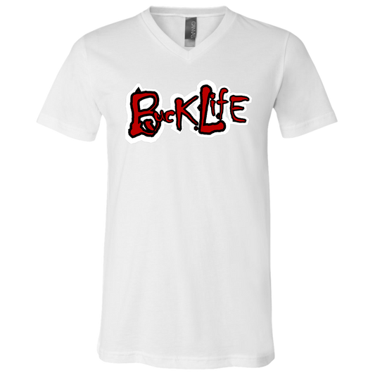 BUCK LIFE Ohio State Unisex Jersey SS V-Neck T-Shirt