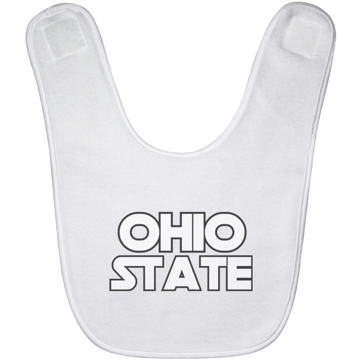 STAR Ohio State Baby Bib