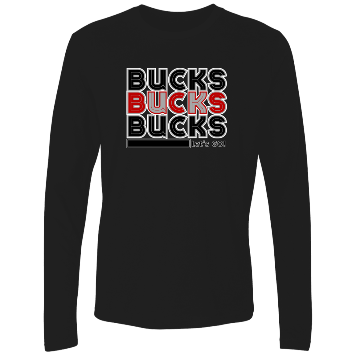 BUCKS Ohio State Men's Premium LS