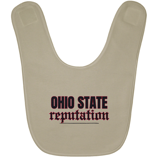 REPUTATION Ohio State Baby Bib